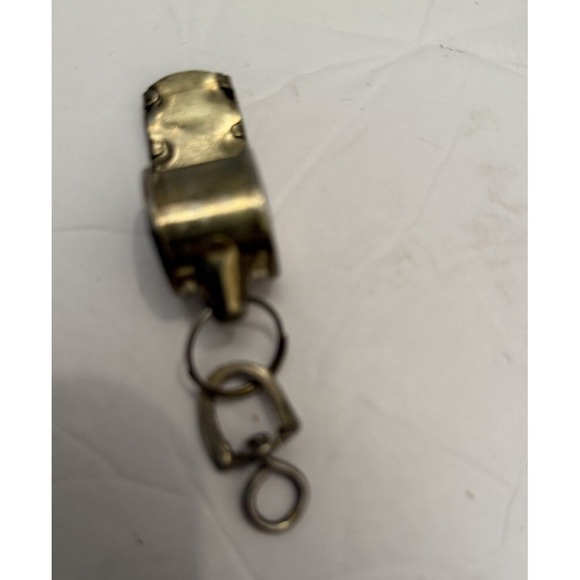 Vintage Metal Whistle-Loud-Unmarked-1.75"-Maybe Police Or Boy‎ Scouts Or? - Picture 3 of 7
